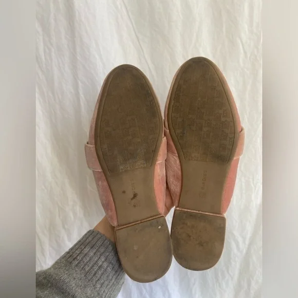 BIRDIES Velvet Triple Tassel Robin Slides Slippers Flats Shoes Size 7 - Picture 4 of 9